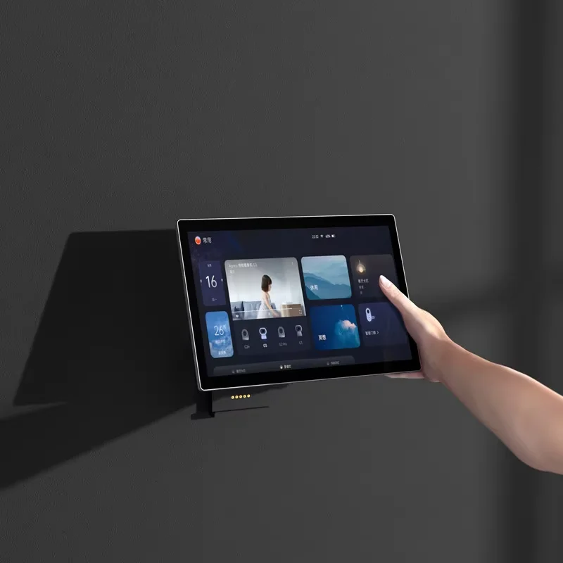 Aqara 스마트 온도 조절기 S3 터치 스크린 3.95" 패널 음성/원격 제어 지원 Homekit과 함께 온도 습도 감지 작업