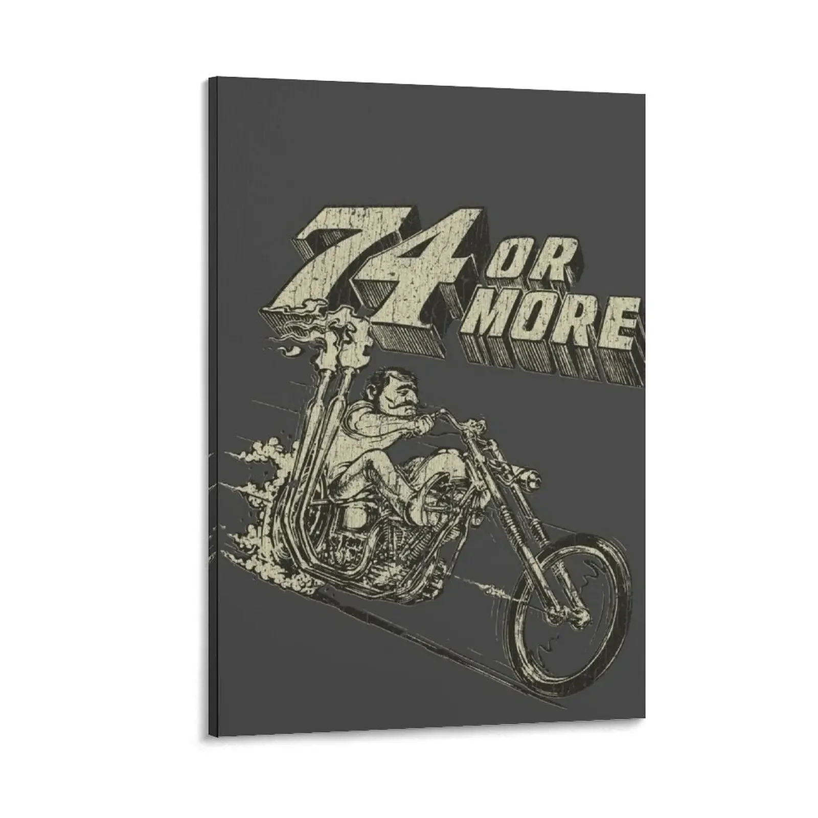 

74 or More Chopper 1969 Canvas Painting vintage home decor decoration for the room bedroom decor poster mural