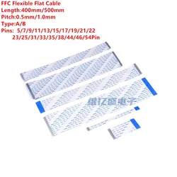 Flat Flexible Cable FFC FPC AWM 20624 80C 60V VW-1 FFC-0.5MM 1.0MM 5P/7P/9P/11P/13P/17/19/21/23/25/31/35/38/44/46/48/51/52/54Pin