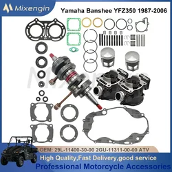 STD 64mm 347cc ATV cylinder Crankshaft piston gasket Rebuild Overhaul Kit for Yamaha Banshee YFZ350 1987-2006 2GU-11311-00-00