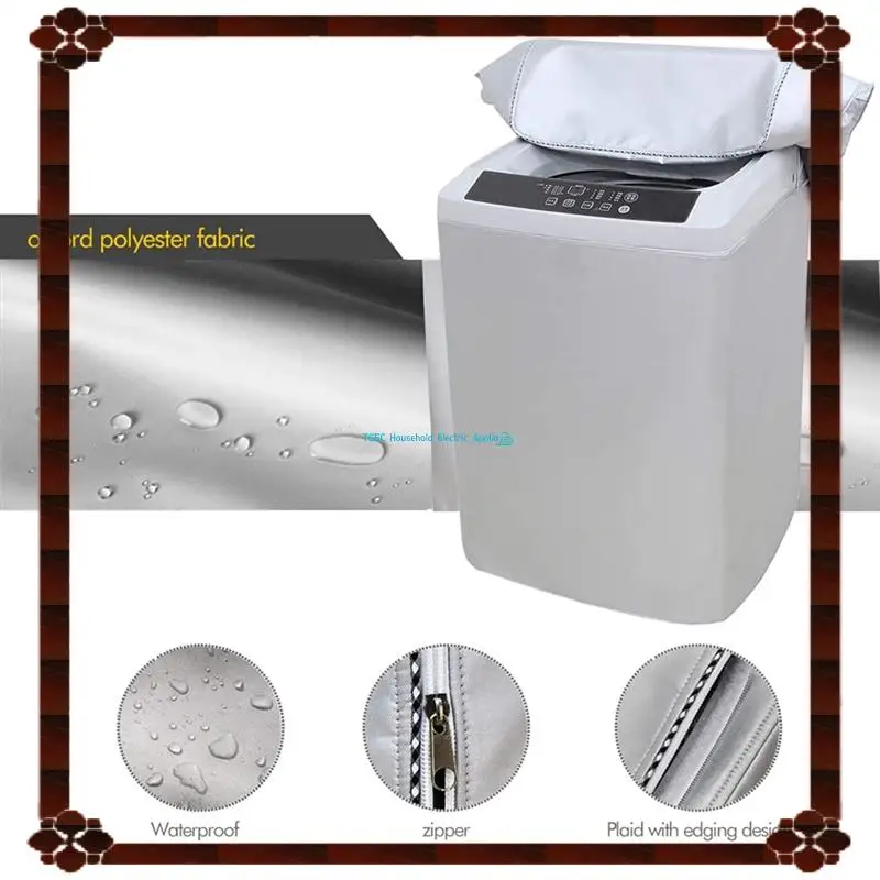 24-часовая доставка, верхняя загрузка, защитная крышка для стиральной машины, сушильной машины, пылезащитная, водонепроницаемая, защита от ультрафиолета, защита для стиральной машины S