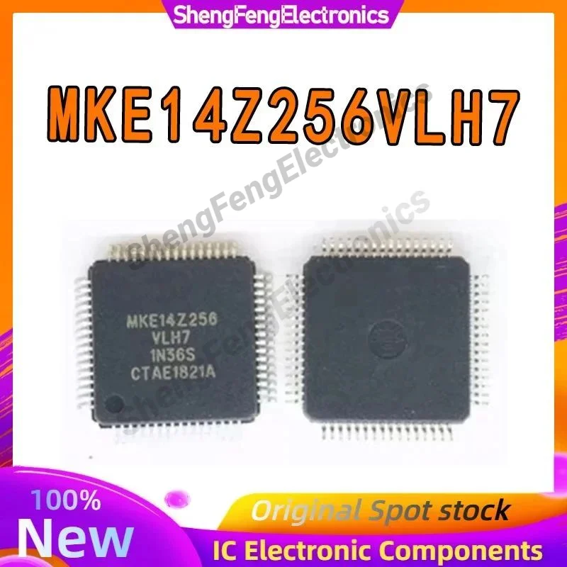 

MKE14Z256VLH7 Оригинальный и подлинный микроконтроллер ARM Cortex-M0 (MCU/MPU/SOC). Пакет LQFP-64