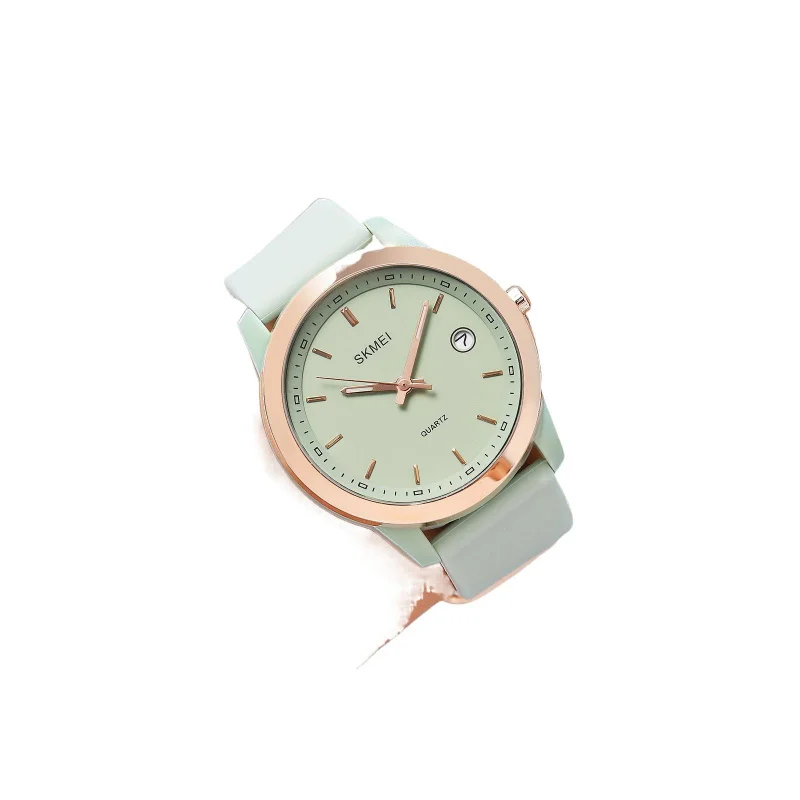 ساعة SkmeiGood المظهر للطلاب بسوار من السيليكون للفتيات والأولاد، ساعة كوارتز للامتحان بسيطة مقاومة للماء وصامتة