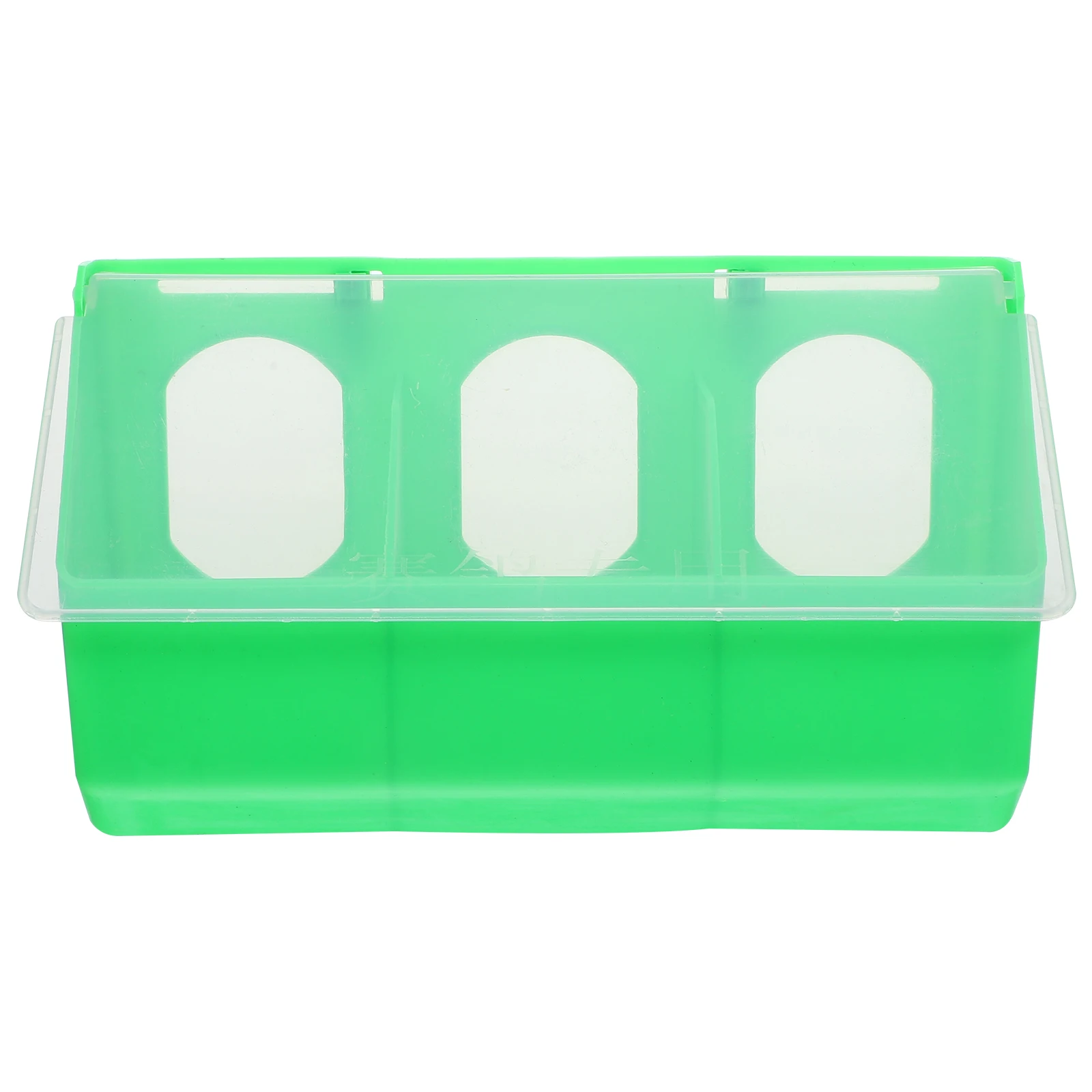 

Pigeon Food Box Durable Plastic Quail Feeder Household Bird Cup Easy Install Long Term Use Cage Accessories Practical Gift Ideas