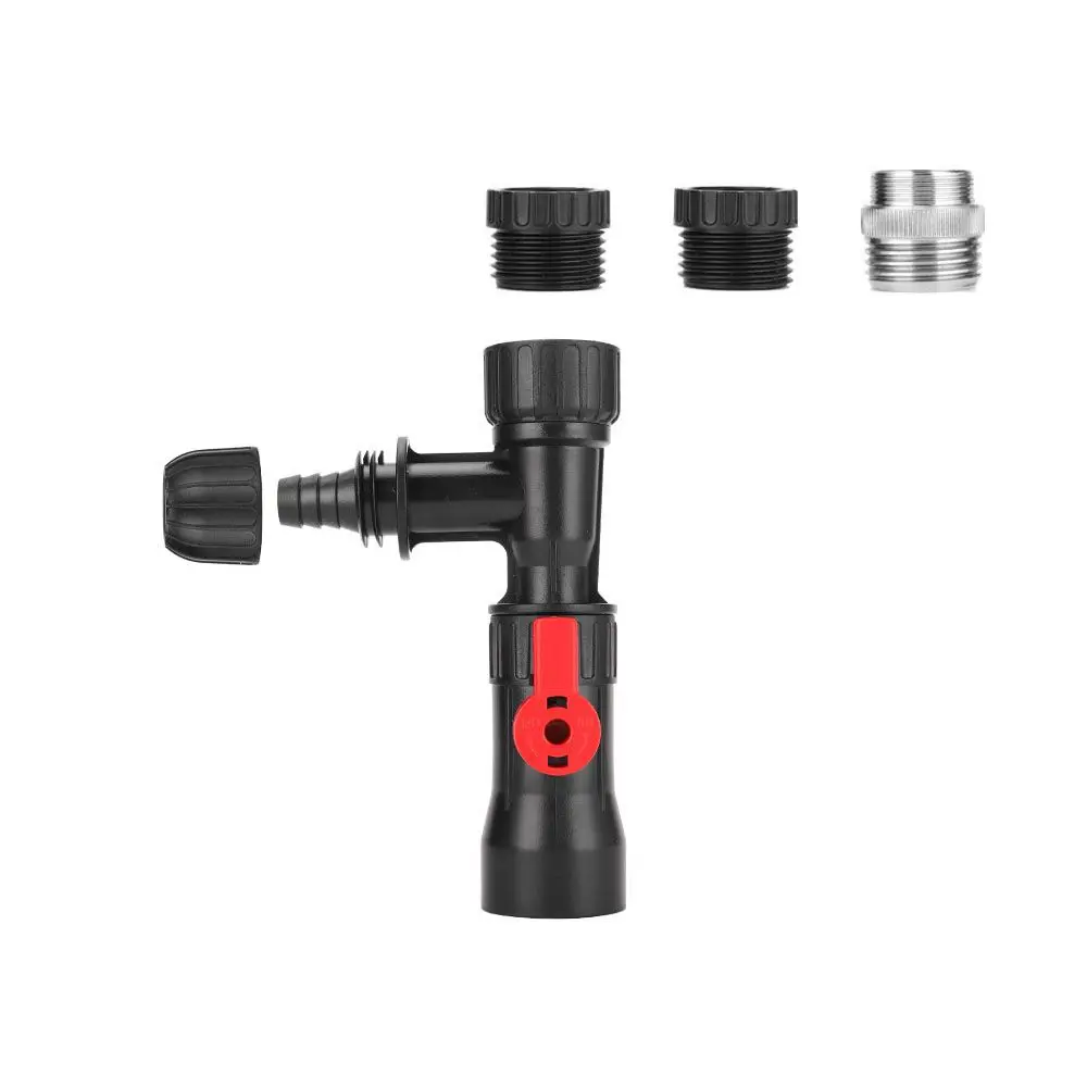 

1Set Home Garden Plastic Hose Splitter Aquarium Water Changer Flow Control Valve Fish Tank Faucet Nozzle Connectors