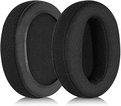 وسادة بطانة للأذن لسماعات HyperX Cloud 1/I/2/II/3/III/Pro/Core/Alpha/AlphaS/Flight/Stinge CloudX وسادات أذن من القماش الشبكي/البروتين