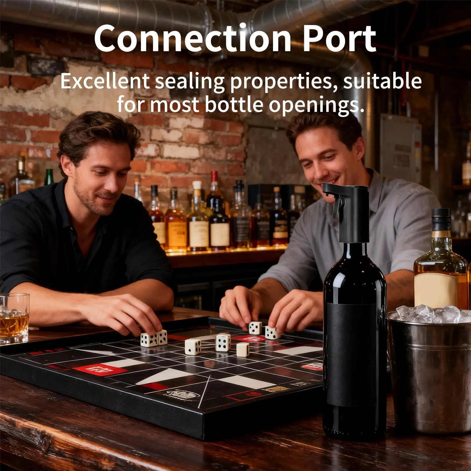 

Wine Aerator Smart Decanter Rechargeable Electric Wine Decanter Bottle Preserver For Home Bar Office Travel Camping Party Liquor