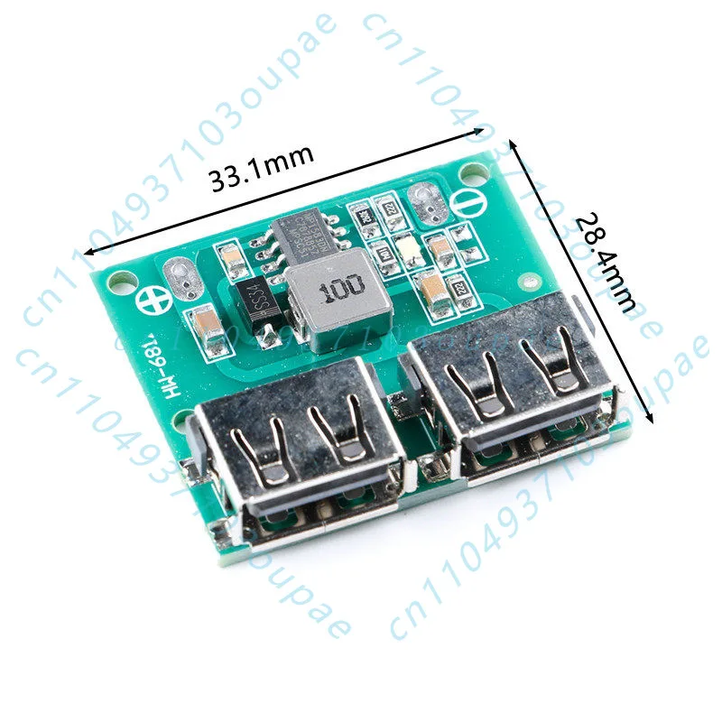 30pcs Dual USB output 9V/12V/24V to 5V 3A DC-DC car charging, step-down regulated charging module