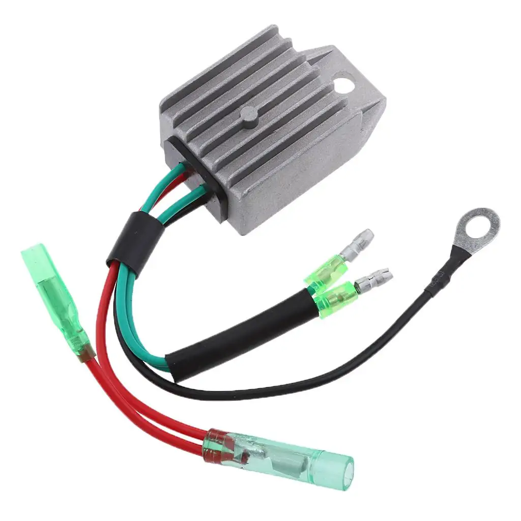 

Aluminum Voltage Regulator Rectifier Improved Generator Performance Heat Sink for 2 Stroke 40HP Outboard Engine