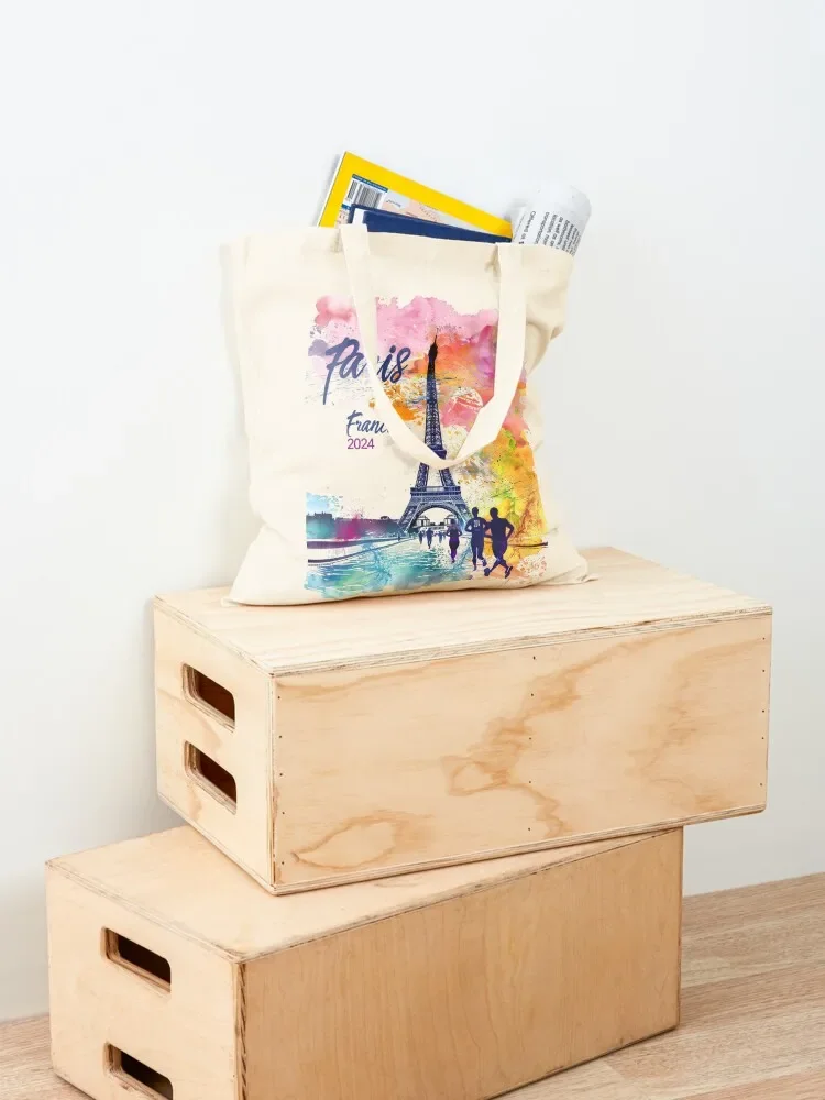 Paris France Sports Competition 2024 | Tote Bag Handbags Women's handbag Women bags Cloth bag