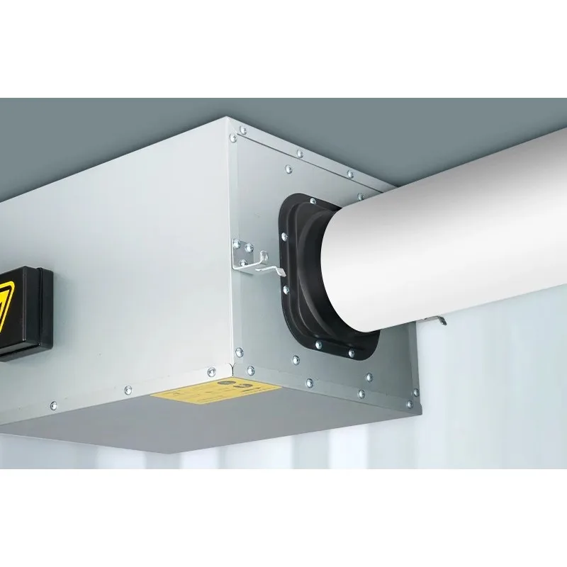 Fresh air system ventilation fan powerful silent one-way exhaust fan household kitchen ventilation machine commercial