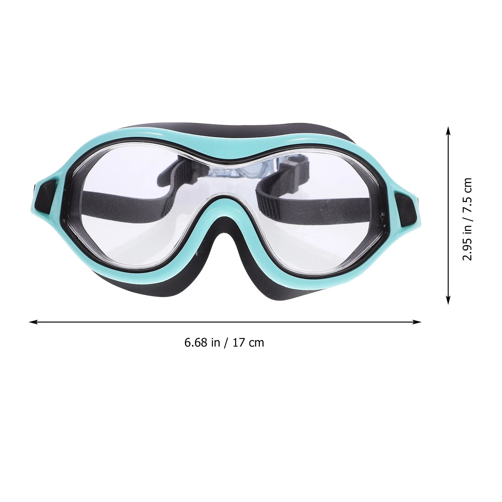 

Водонепроницаемые очки для плавания унисекс для взрослых, широкая оправа, регулируемые противотуманные удобные очки для плавания, легкие мужские и женские очки