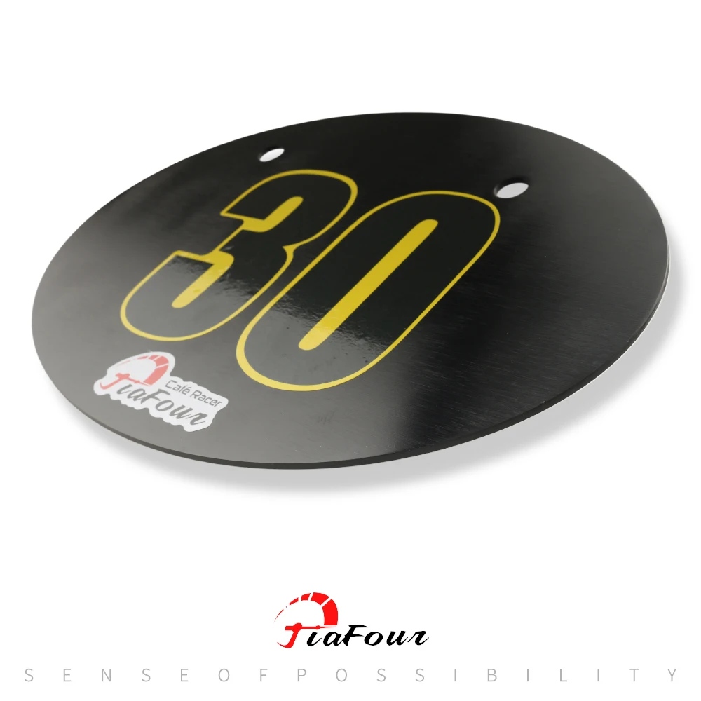 

Competition Number Plate For Scrambler 400X Speed 400 Speed T4 DIY License Number Plate
