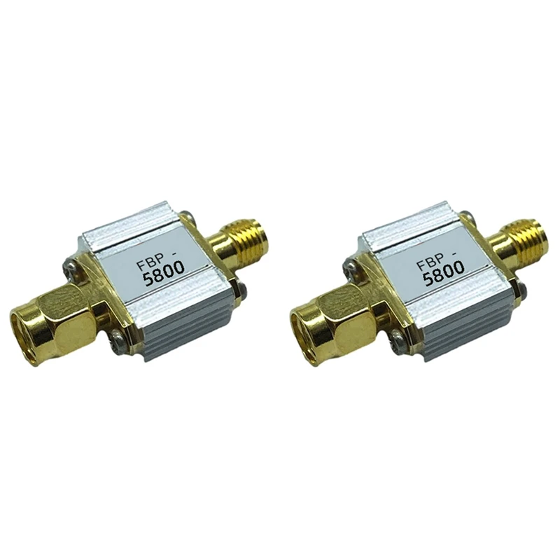 2X 5.8G Wireless Communication System Dedicated Bandpass Filter 5800 Filter SMA Interface