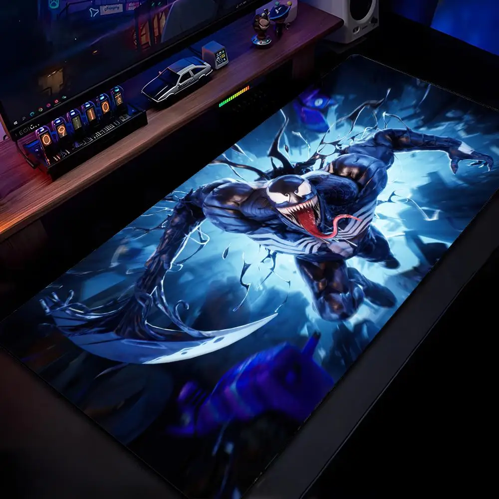 P-Predator B--Badlands ماوس الوسادة ماوس HD الطباعة ألعاب الكمبيوتر قفل الحافة عدم الانزلاق ماوس الوسادة XXL90x40cm لوحة المفاتيح PC Des