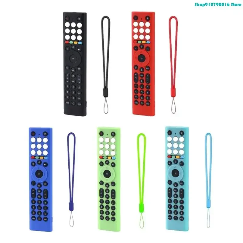N2UB Full Body Silicone Case for ERF2B38H ERF2K38H ERF2F38H Remote Control Cover Shell Resists Dust Impact  Pet Damage