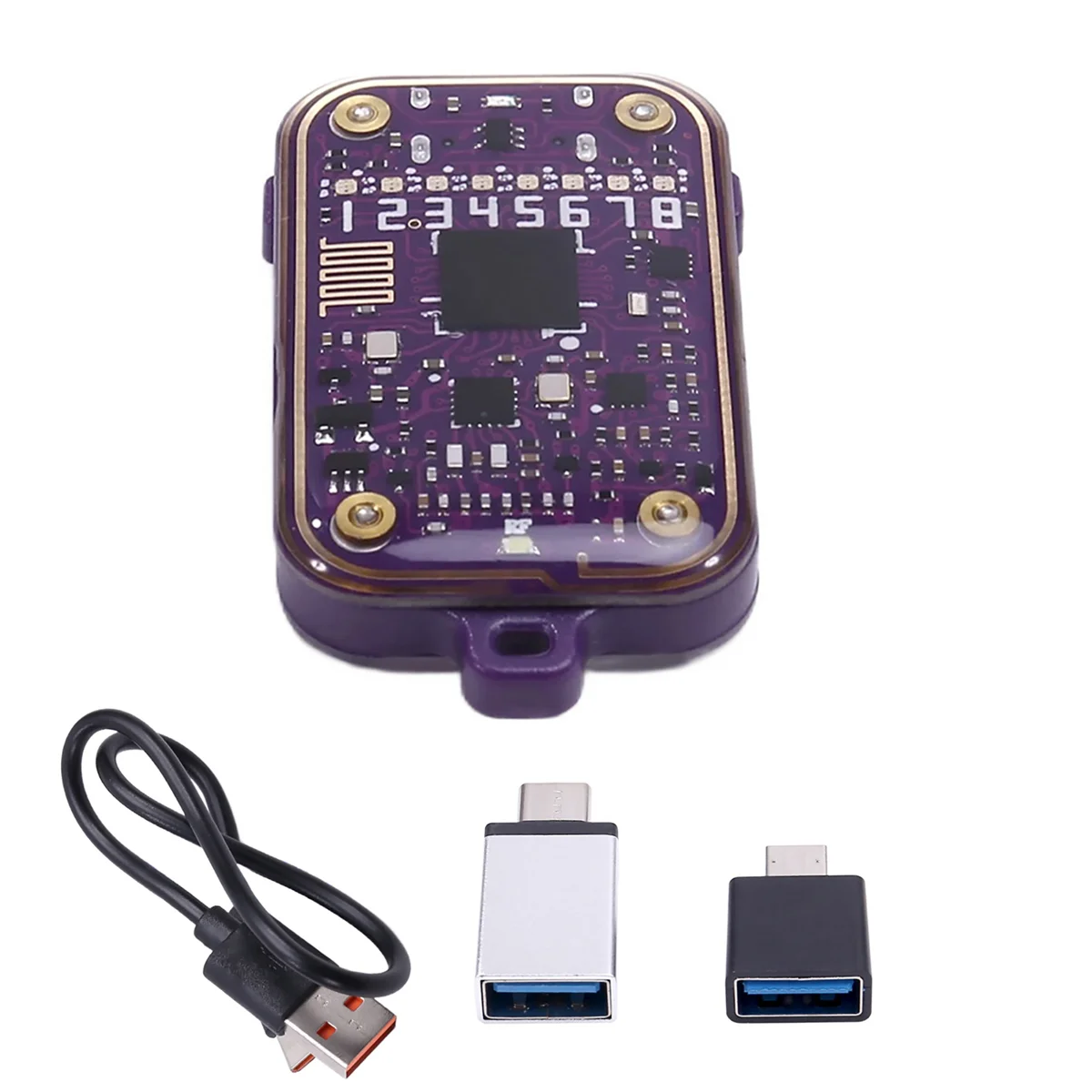 Imagem -03 - Leitor de Chip Inteligente Rfid Emulador de Cartão Inteligente Em125khz ic 13.56mhz Decodificador de Crachá Emulador Rfid Leitura Gravador Suporte para Cartão Clone