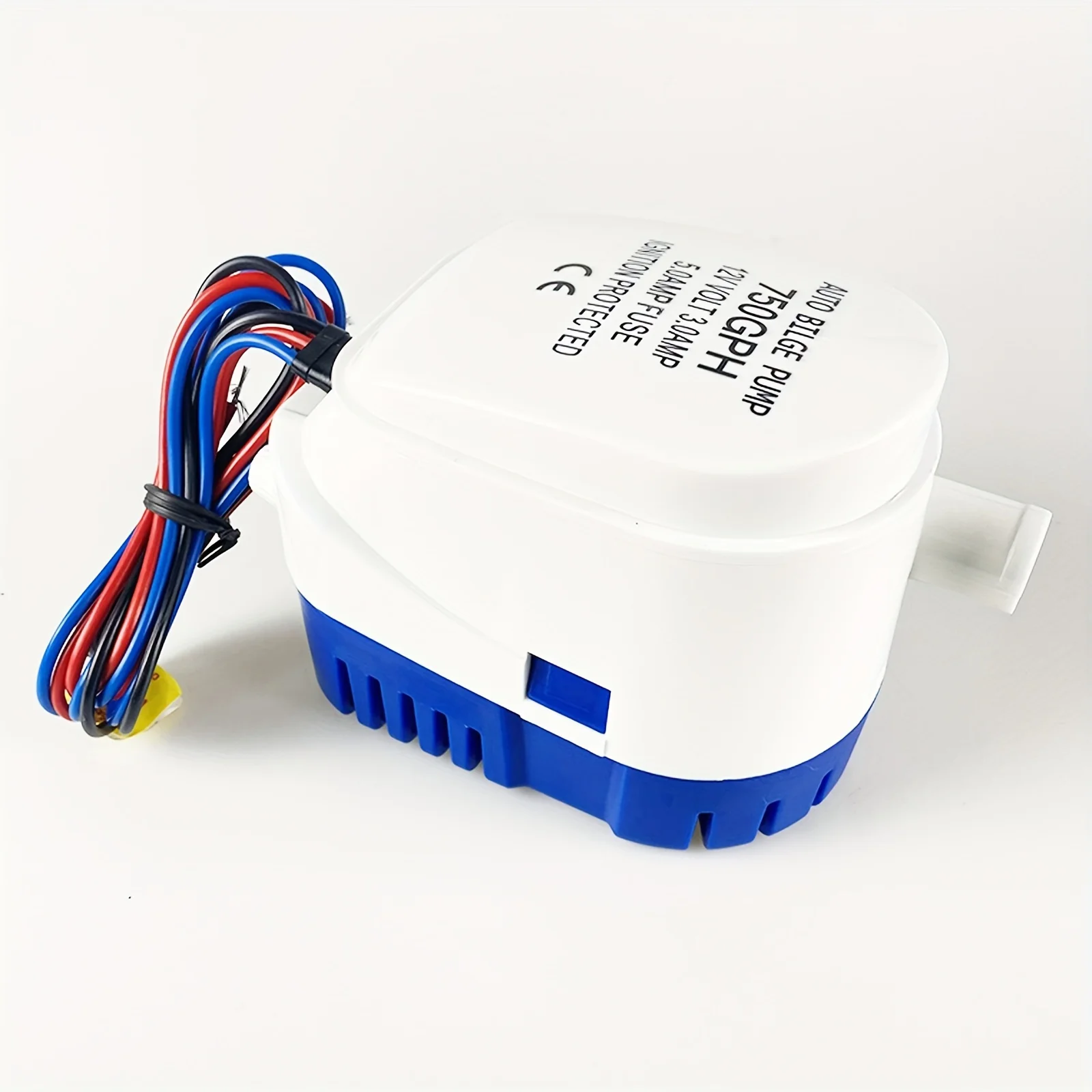 12V 1100GPH Automatic Submersible Boat Bilge Water  Auto & Float Switch