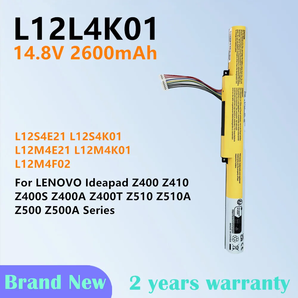 Laptop Battery for Lenovo Ideapad Z400 Z500 Z500A Z410 Z400S Z400A Z400T Z510 Z510A L12L4K01 L12S4E21 L12S4K01 L12M4E21 L12M4K01