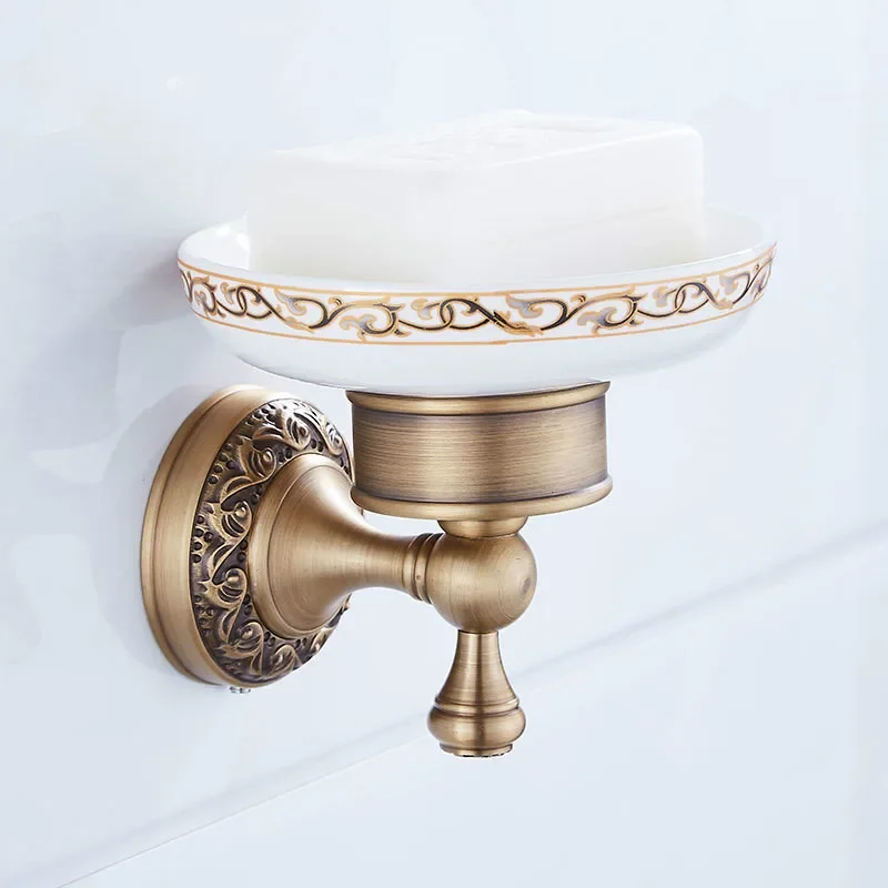 Brass Bathroom Series Modern Bath AccessoriesTowel Ring Toilet Paper Holder Cup Holder Robe Hook Towel Bar Bathroom Hardware Set