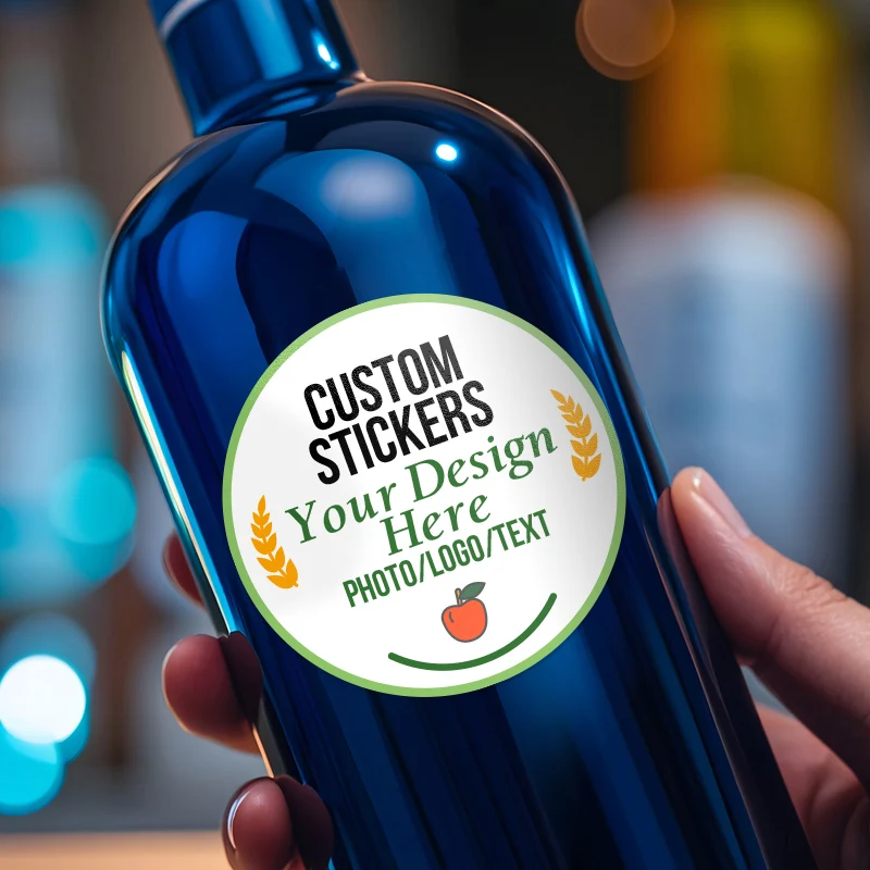 Personalized Custom Decals with Logo Upload - DIY Photo Stickers for Party Decor, Car Decoration, Gift Labels & Creative Crafts