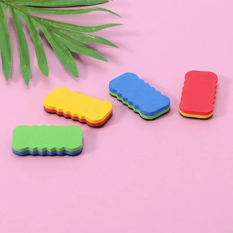 Mini  Erasers Whiteboard Dry Erasers Chalkboard Cleaner Wiper for Household College Office Kid Teacher Supplies