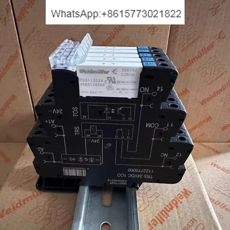 

TRS 24VDC1CO Weidmuller ultra-thin relay module, normally open and normally closed 24V 1122770000(10PCS)