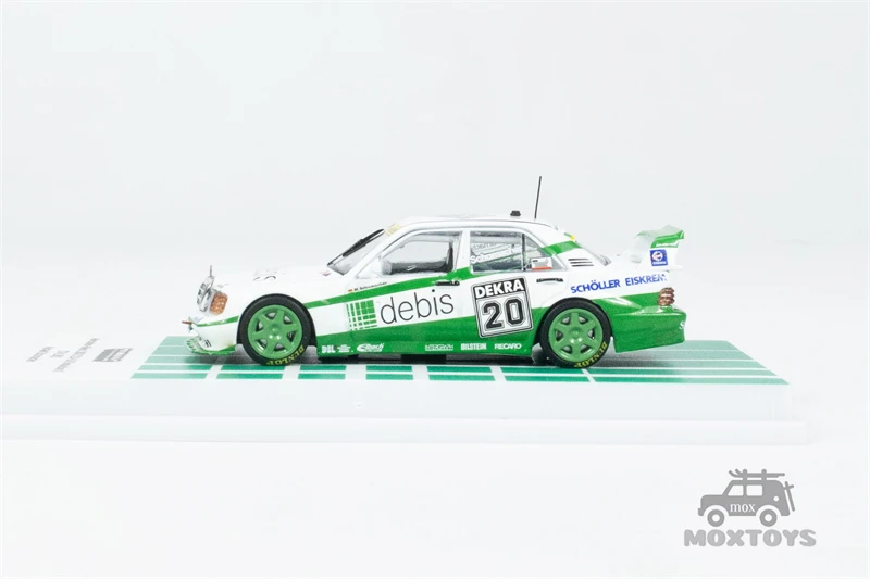 Tarmac Works 1:64 190 E 2.5-16 Evolution II DTM 1991#20 Diecast Model Car