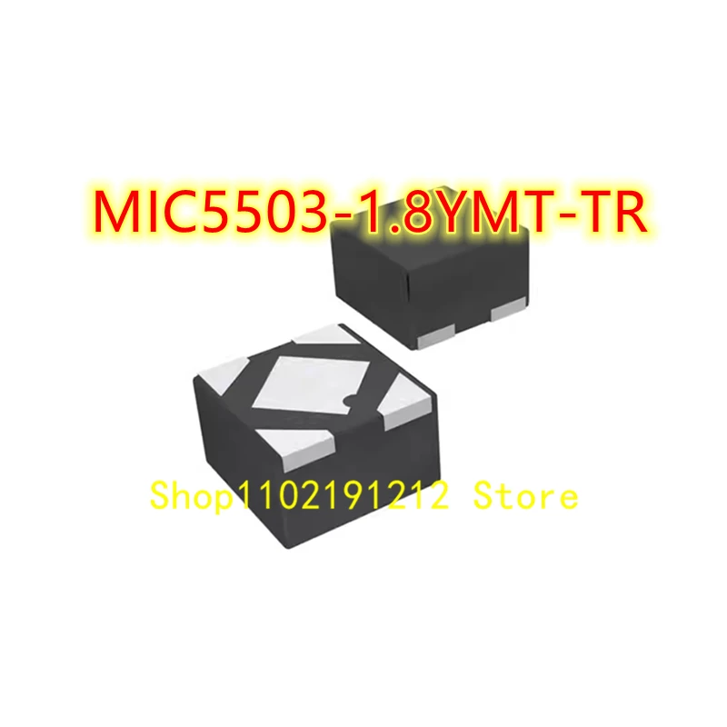 MIC5501-1.8YMT-TR MIC5503-1.8YMT-TR MIC5504-3.3YMT-TZ MIC5502-2.8YMT-TZ MIC5503-1.8YMT-TR MIC5366-1.0YMT-TZ TDFN-4