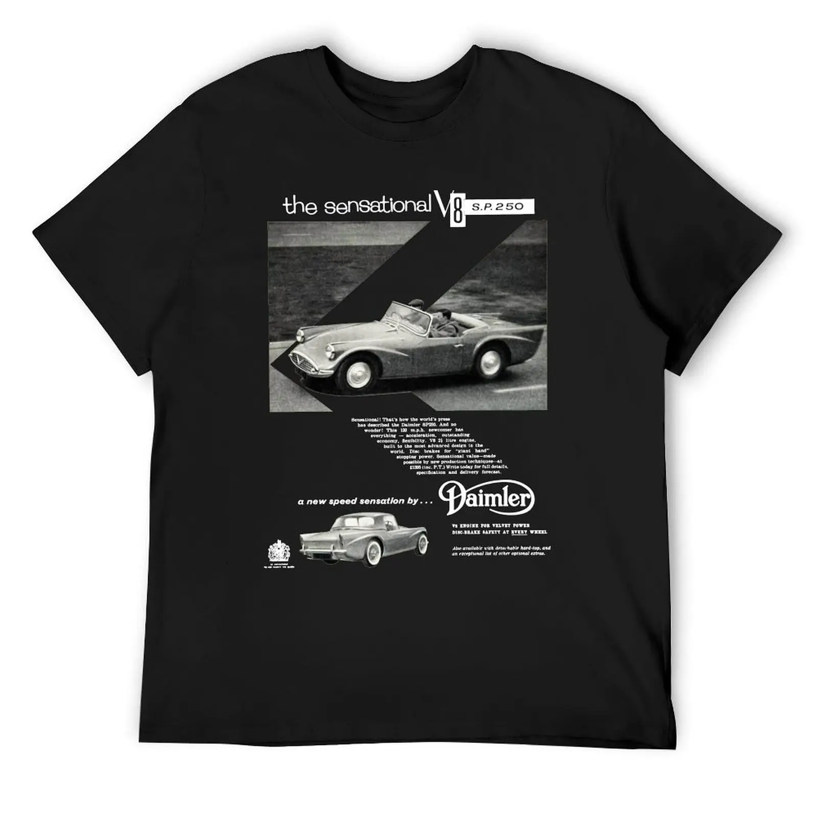 DAIMLER SP250 DART T-Shirt custom shirt plain designer shirts mens t shirts pack