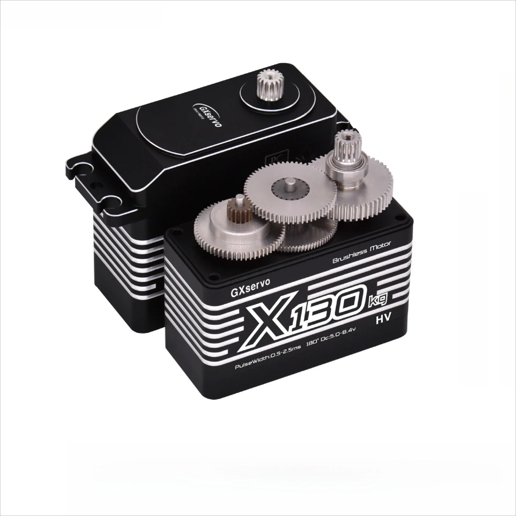 SkyDElGXservo 130kg High Torque Brushless Servo Full Metal Case Waterproof For 1/5 RC Car Truck Boat