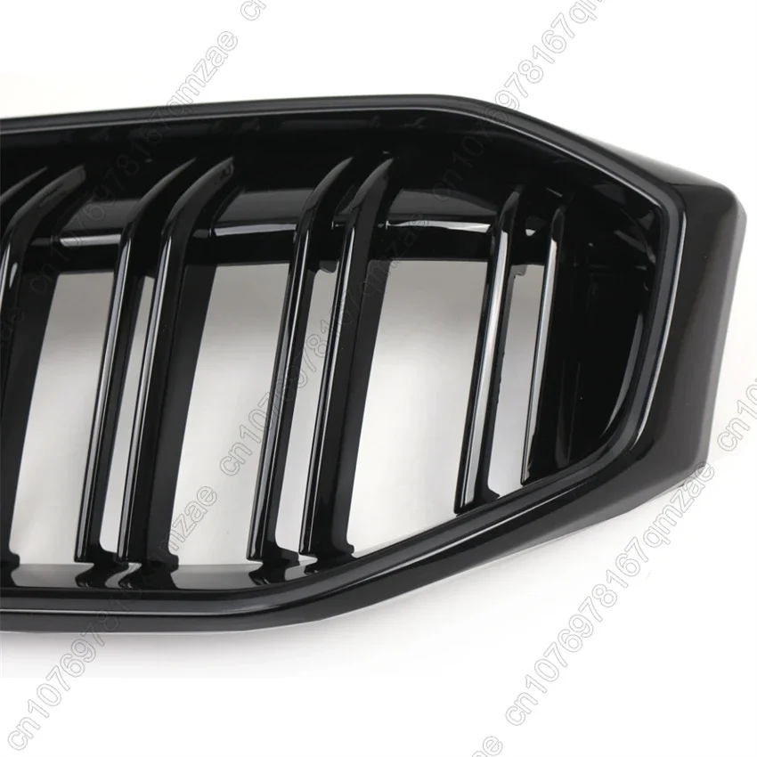 Front Grille For BMW 3 Series G20 2022-2024 Front Single Line Grille With LED Light Racing Grill Upper Bumper Grid Accessories