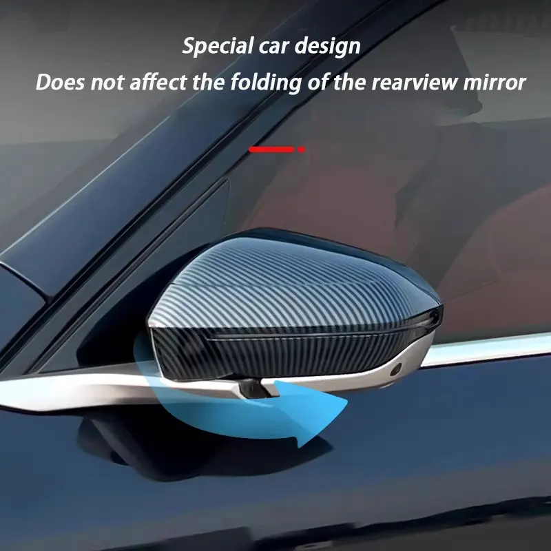 For BMW X3 G45 5 Series 2024 2025 Carbon Fiber Rearview Mirror Cover Car Accessories Exterior Door Side Mirror Styling Trim view 5