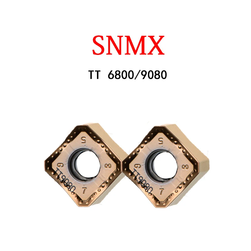 

SNMX SNMX1306 ANTN SNMX1306ANTR SNMX1306ENTN T9080 TT6080 Carbide Milling Cutter Inserts For CNC Milling Lathe Cutter Tool