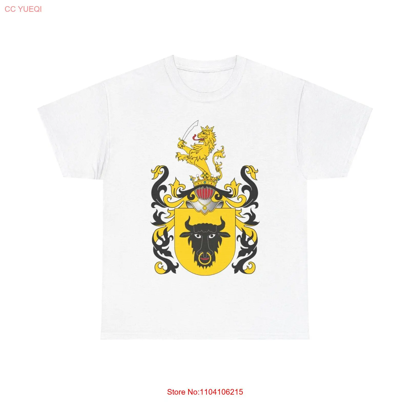 WIENIAWA Coat of Arms T-shirt Polish Nobility Heritage from Kingdom of Poland