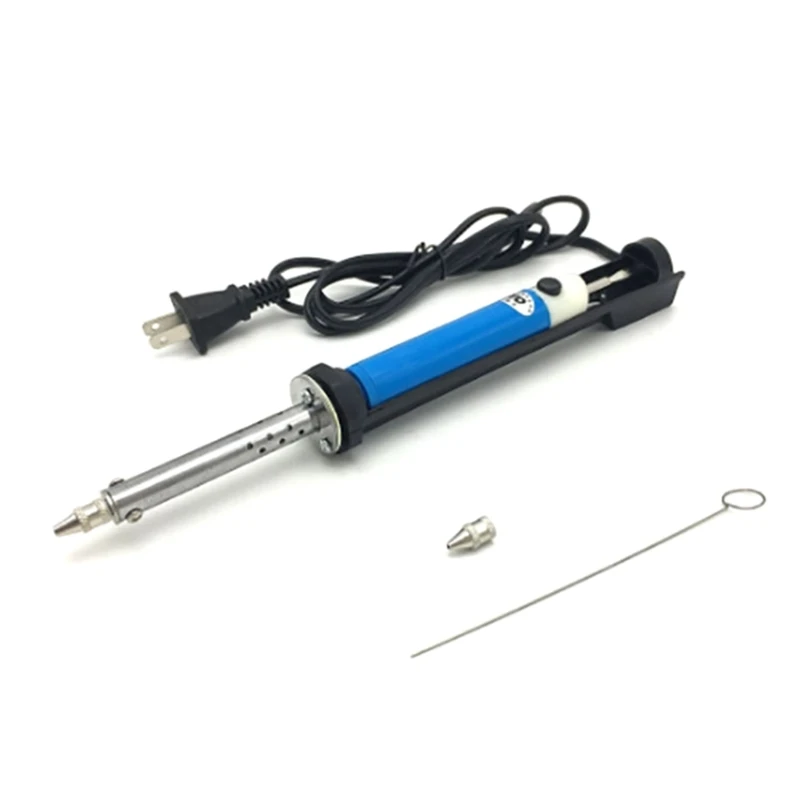 Electric Tin Suction Sucker Pen Soldering Iron Set PCB Solder Sucker Desoldering Vacuum Pump Welding Tools AC110V/220V M4YD