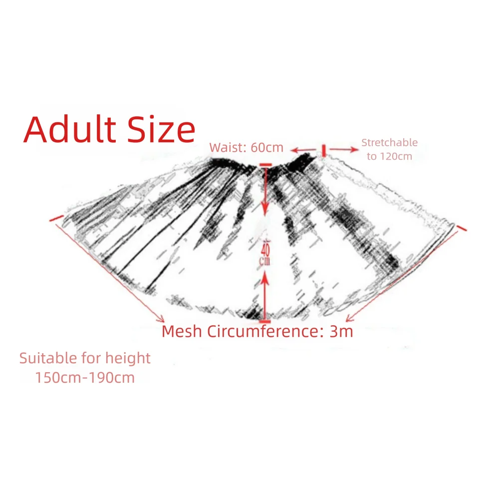 กระโปรงบัลเล่ต์แฟชั่นแบบยืดหยุ่น กระโปรงจีบสำหรับงานเต้นรำ กระโปรงบัลเล่ต์พองๆ กระโปรงโลลิต้า