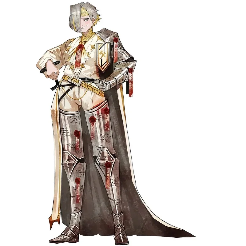 DY20Limbus Company Kromer أزياء تنكرية للشعر الاصطناعي أغطية الرأس مختلط الألوان على غرار شعر مستعار كوميدي 25 #4