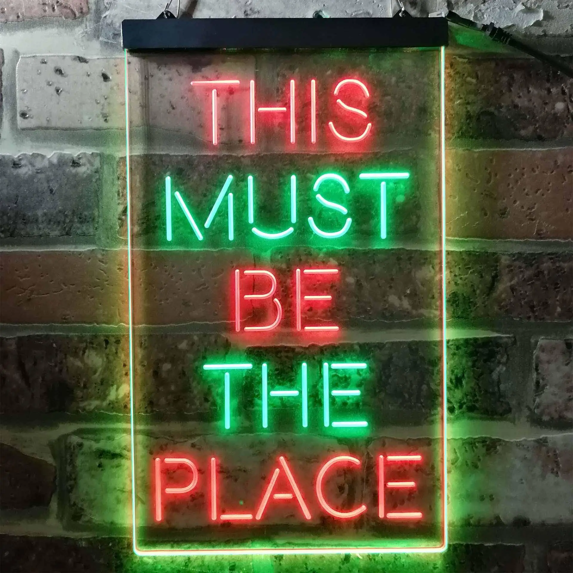 This Must Be The Place Dual Color Led Neon Sign st6-i3775 - view 4