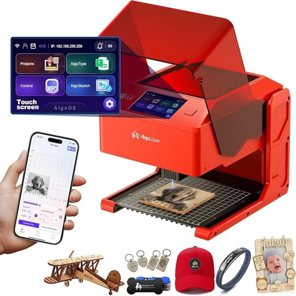 AlgoLaser PIXI Laser Engraver 3W/5W/10W Fully Enclosed Laser