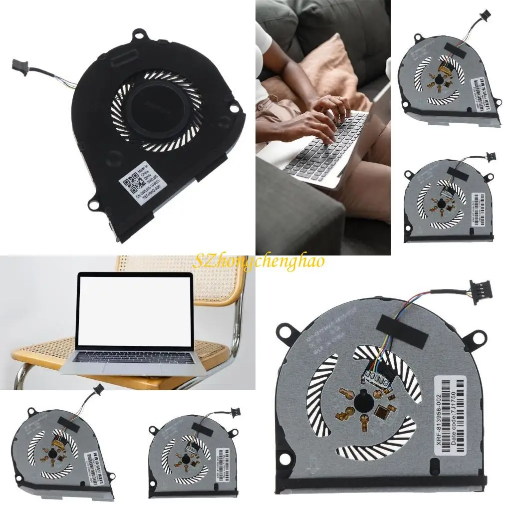 

Laptop GPU CPU Cooling Fan L53541-001 L53542-001 for ENVY X360 15-DS 15-DS0004TX 601D