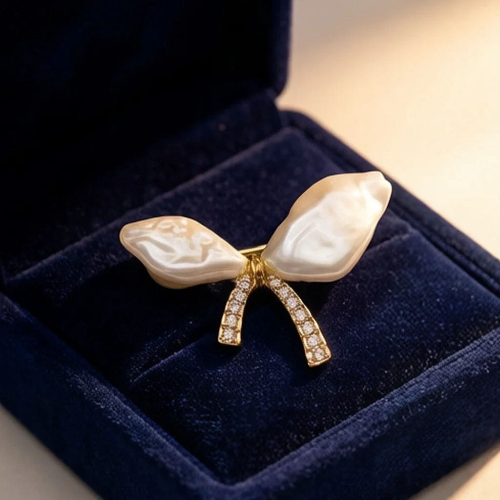 Trend 26 Anti-Exposure Accessory, Brooch, Women's Suit Pin, European Retro Style, Best Matching Accessory, Anti-Exposure Accessory, Personalized Outfit, Pin, Light Luxury Waterproof, Hidden Button, Niche Diy, Versatile, Suit Lapel Pin, High Aesthetic Value, Bow Tie Accessory, Clothing Embellishment, Shoe Metal Badge