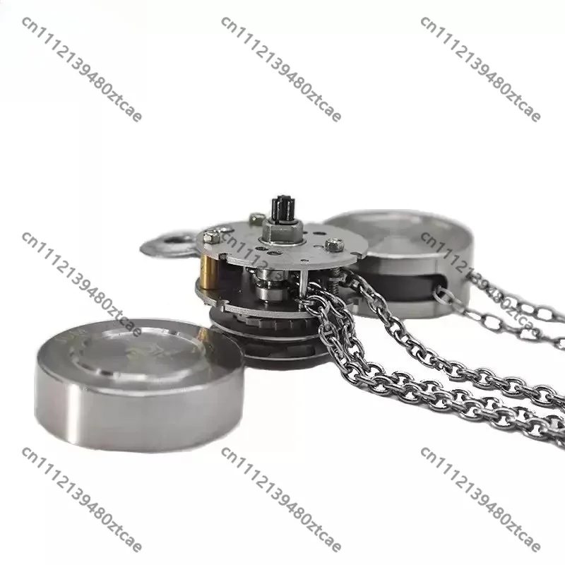 1/10 RC Crawler Scene‑Decoration Simulation Hand‑Pulled Chain Hoist, Lifting Block Accessory For RC Engineering Hobby Model