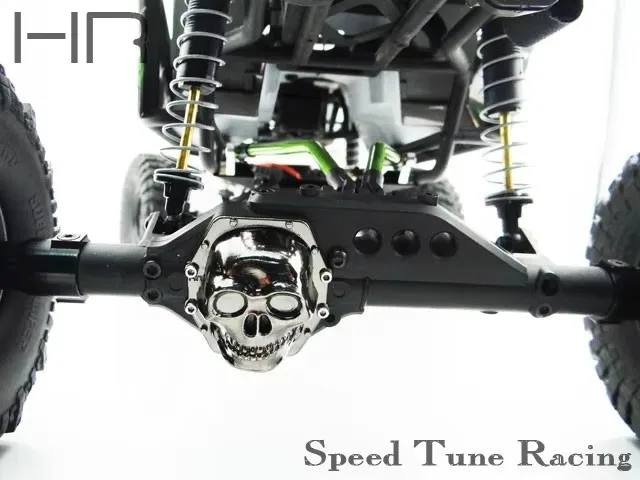 

Новая крышка оси из чистого металла с черепом для Axial Wraith Yeti