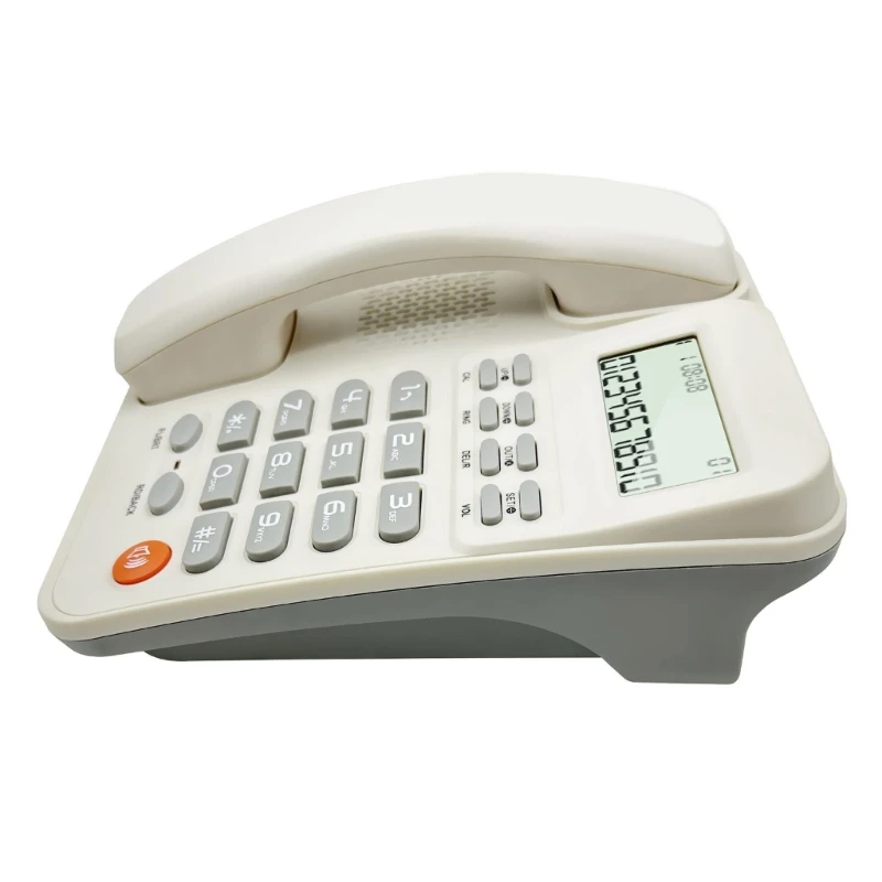 Fixed Telephone Multi functional With CallerID Alarm Clock And Handsfree With Number Storage for Home Office and DropShipping