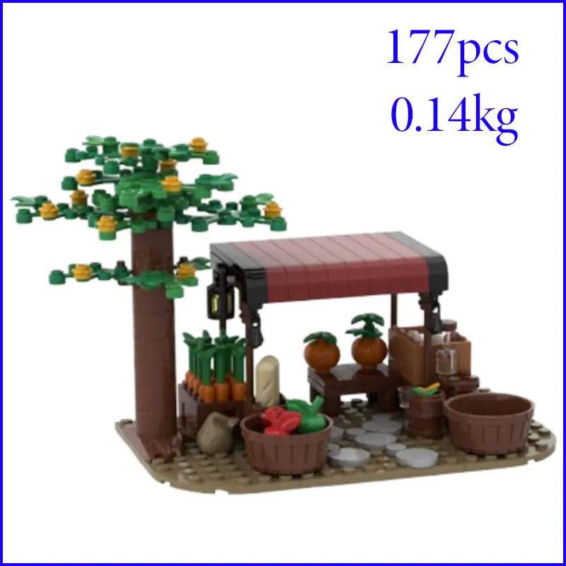 ชุดของเล่นตัวต่อขนาดเล็ก MOC-78674 78676 78753 แบบประกอบเอง ของเล่นเสริมพัฒนาการ ชุดของขวัญ ของตกแต่ง