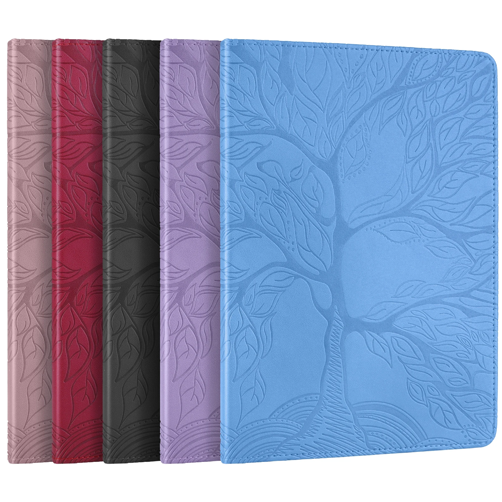 Tree Pattern Rotation Case For iPad Air Pro 2024 2025 MINI 3 4 5 6 7 8 9 10th Generation 10.9 10.2 11 12.9 13 inch Leather Cover