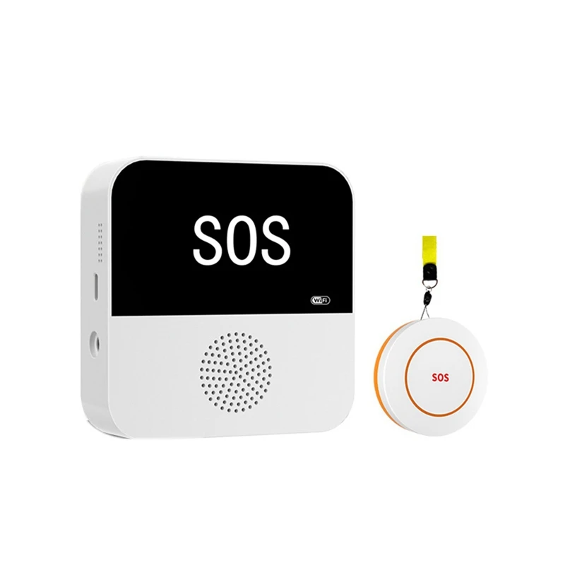 Wireless Elderly Caregiver Pager With SOS Emergency Call Fit For Patient Elderly