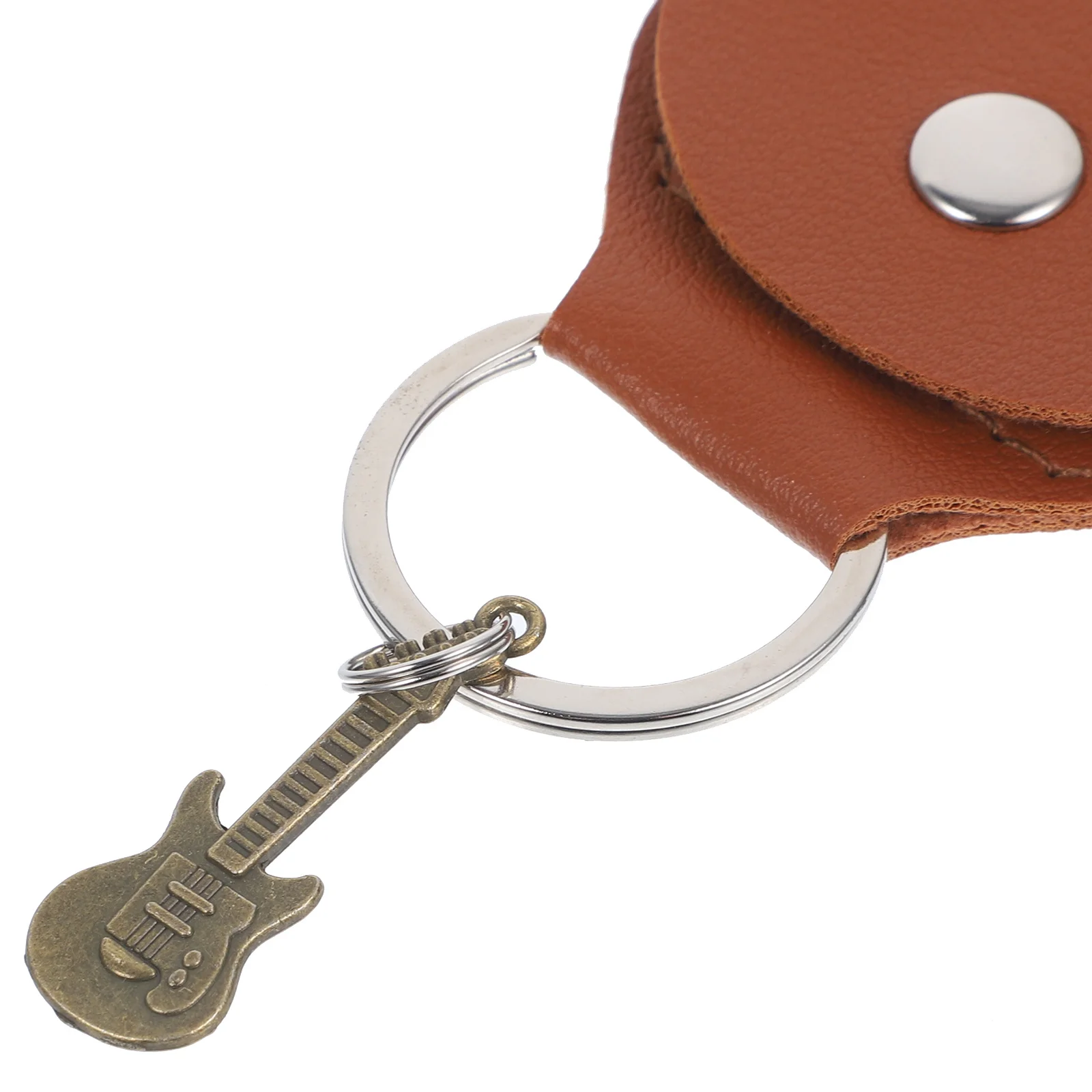 

Guitar Bag Keychain Durable Portable Compact Guitar Holder Storage Case Lightweight Key Ring Pendant