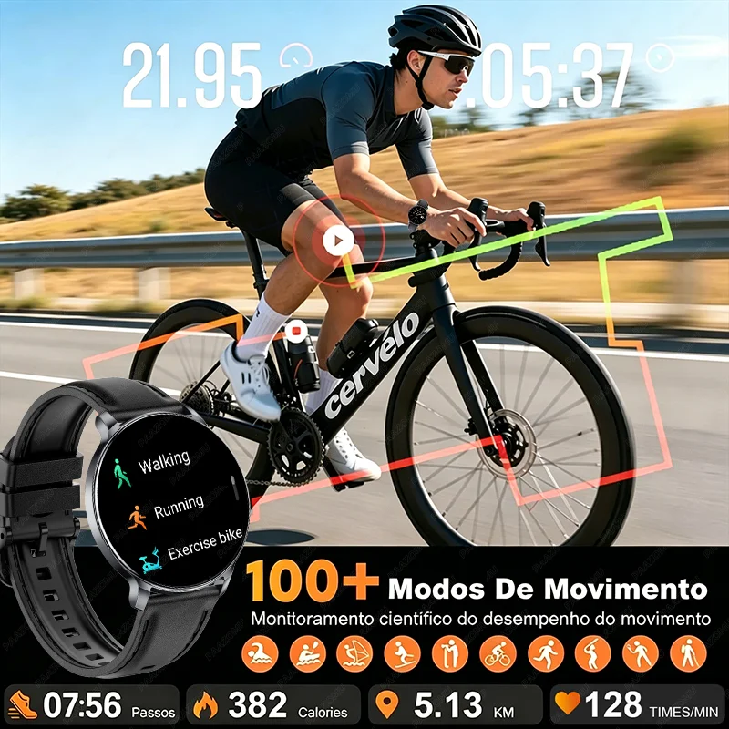 2026 New Smart Watch Women 1.32"Ultra-thin AMOLED HD Screen Sport Fitness Bracelet Custom Watch Face Bluetooth Call  Smart Watch view 6